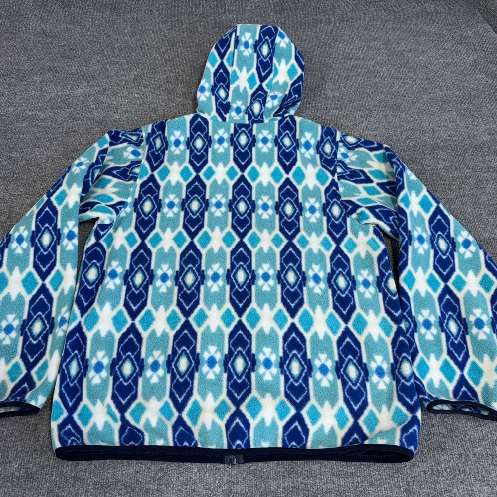 Patagonia Synchilla Lightweight Snap-T Hooded Full Zip Fleece Jacket Women XL - Picture 11 of 12